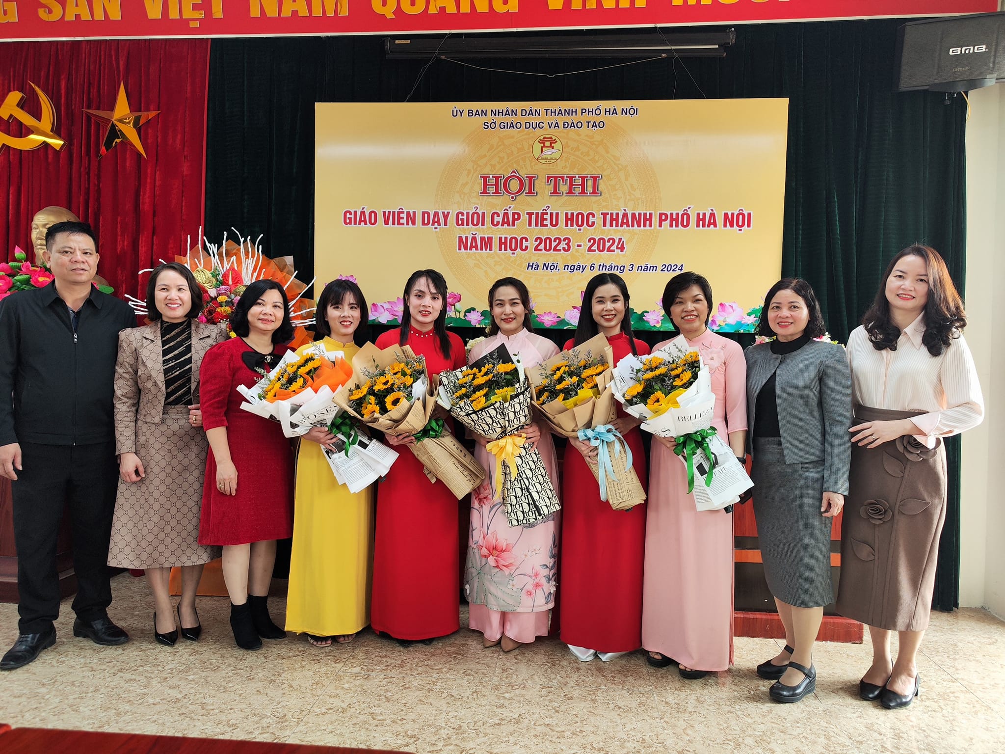 Cô giáo Nguyễn Lan Anh tham dự Hội thi Giáo viên dạy giỏi cấp Tiểu học thành phố Hà Nội năm học 2023-2024