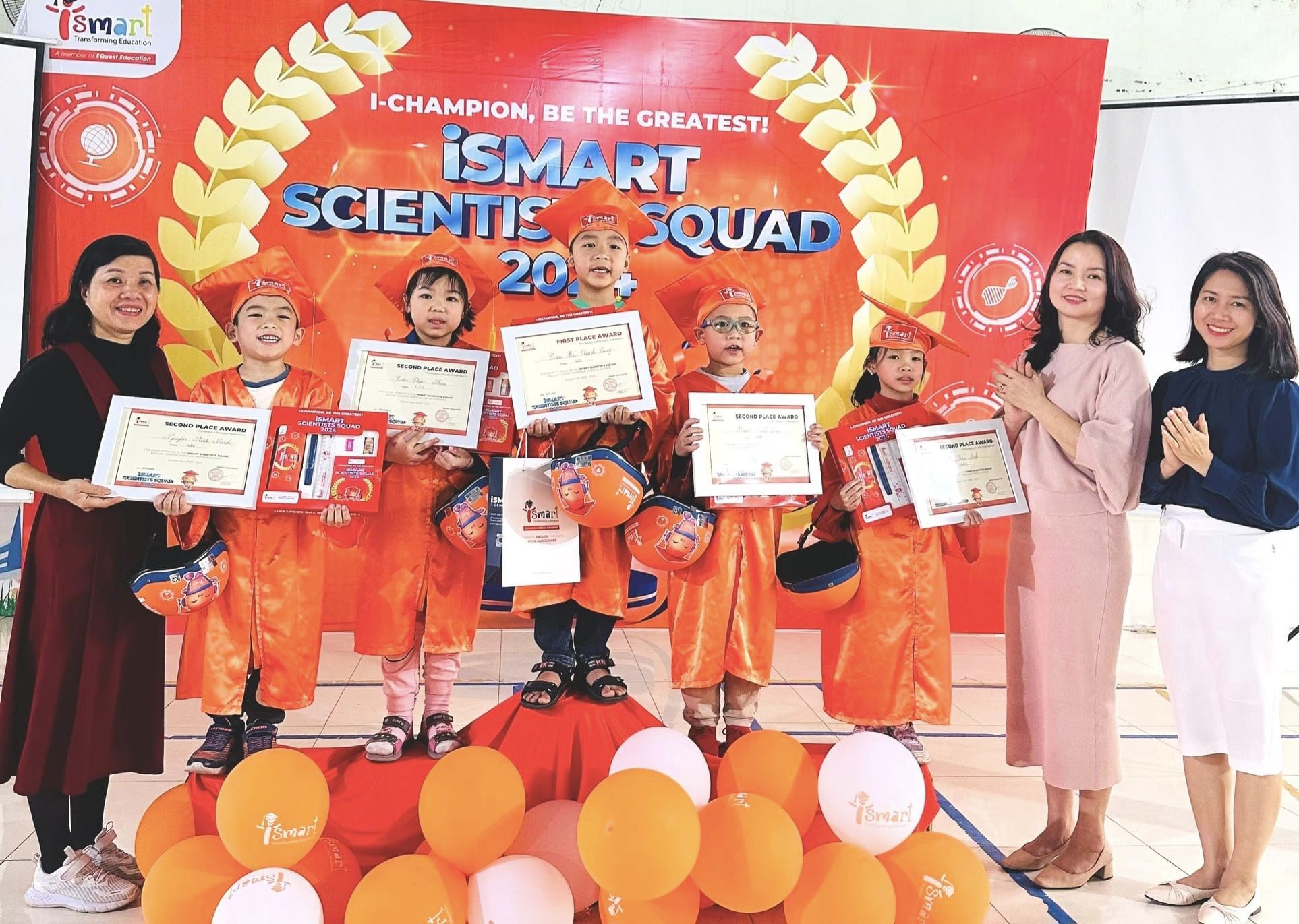 Ismarters trường Tiểu học Vân Canh tranh tài - giải đấu Scientists Squad 2024